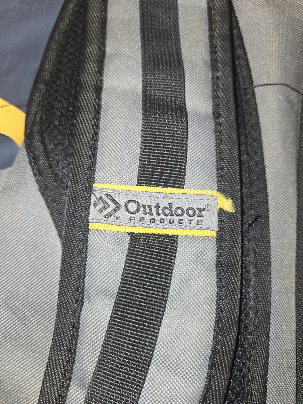 Canyon Men's Black and Yellow Backpack